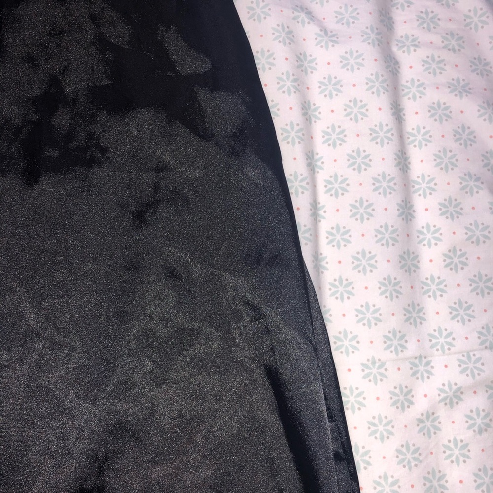 SOLD PrettyLittleThing black satin dress - Picture 4 of 5